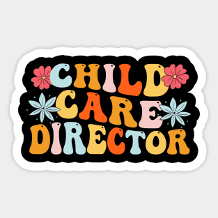 childcare director Sticker